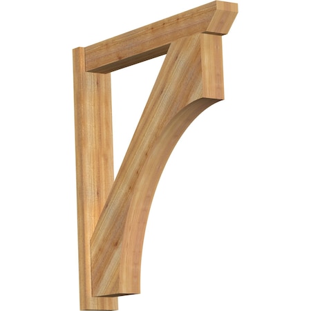 Ekena Millwork Westlake Slat Rough Sawn Outlooker, Western Red Cedar, 6"W x 36"D x 42"H OUT06X36X42WTL06RWR